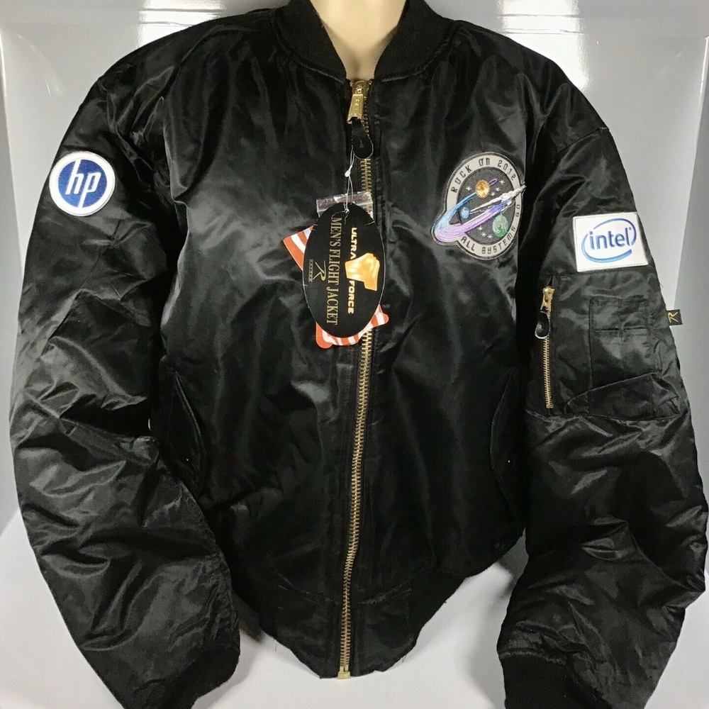 Rothco HP/Intel "Rock On 2012" MA-1 Flight Jacket